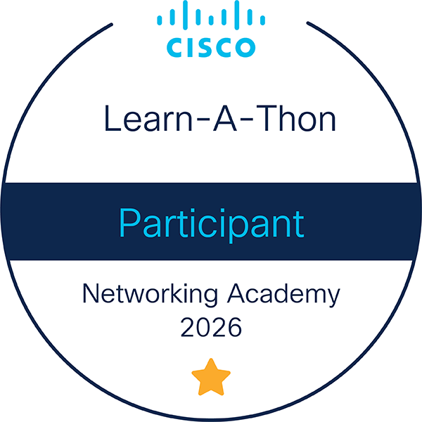 Badge Cisco Networking Academy Learn-A-Thon 2026
