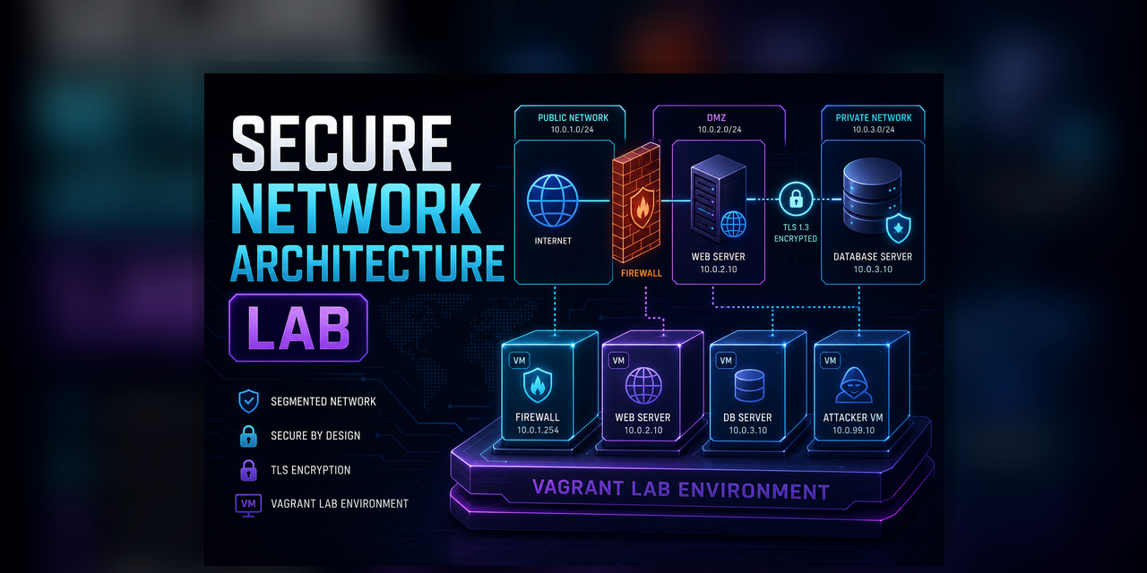 Cover image for Secure Network Architecture Lab